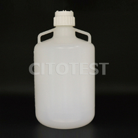 Carboy with Handle, PP Material, PP Screw Closure with TPE Liner